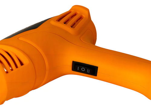 Pistola De Calor 1600w Lusqtoff Pcl1600-7 + Accesorios