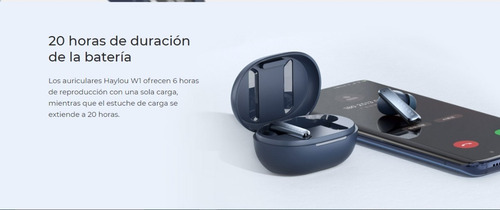 Auriculares Bluetooth Inalámbricos Haylou T Series W1 Dongguan Liesheng - Blancos
