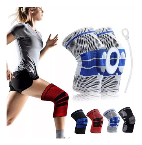 Rodillera Deportiva Compresion Con Protector Elástica 