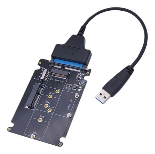 Adaptador Ngff Msata Para Sata, Interface Hdd M.2 Pci E B Ou