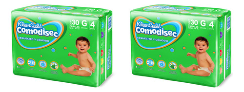Kit Pañales Kleenbebé Comodisec Grande - 2 Paquetes Grande (g)
