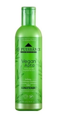Imagen 1 de 7 de La Puissance Vegan Apta Acondicionador Vegano Co Wash 300ml