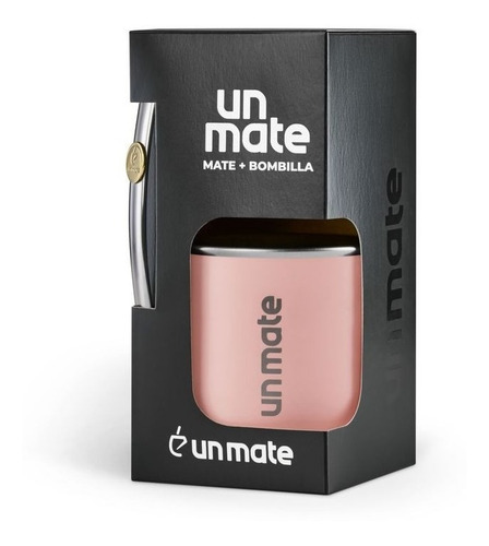 Imagen 3 de 10 de Un Re Mate De Acero - Rosa + Bombilla