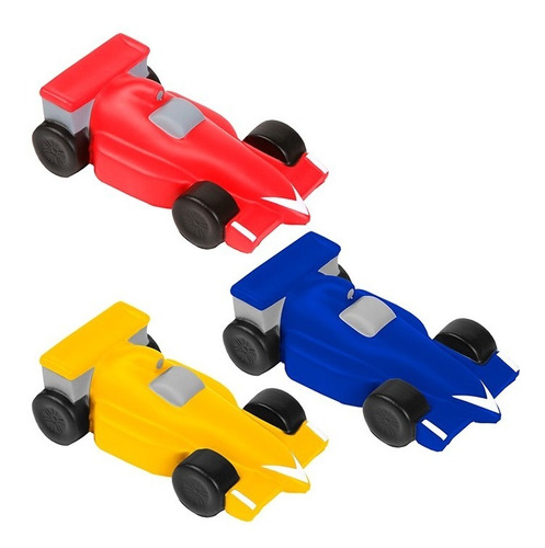 4 Figuras Antiestrés Auto De Carreras Formula Uno Inn Sb-018