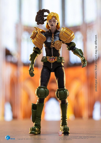 Juez Hiya Toys Juez Dredd: Juez Del Salón De Los Héroes Ande