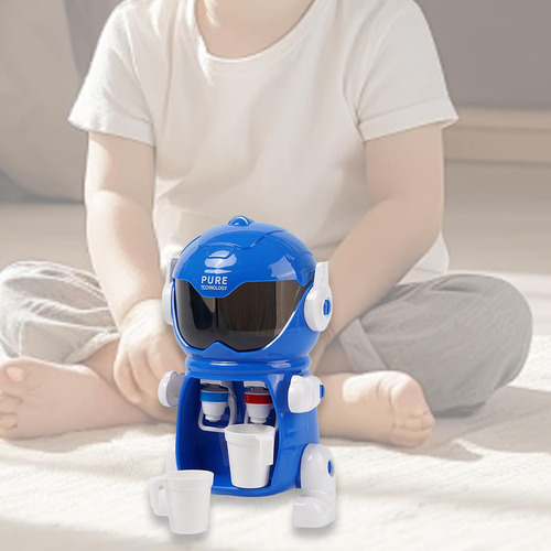 Mini Dispensador De Agua Para Niños, Decoración De Azul