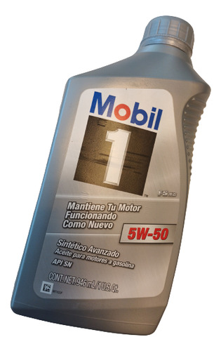Aceite Mobil 5w - 50 Sintético 