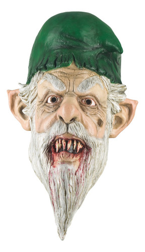 Máscara Evil Gnome Duende Disfraz Terror Halloween Color Nude Horror Xmas