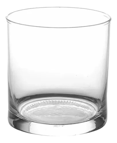 Vaso X6 Vidrio Cylinder Whisky 320ml Resistente