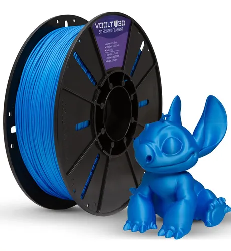 Voolt3D PLA 1.75mm Cor Azul Velvet 1kg
