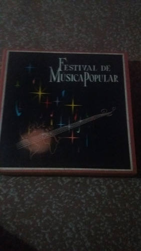 Coleção De Discos De Vinil Festival De Musica Popular