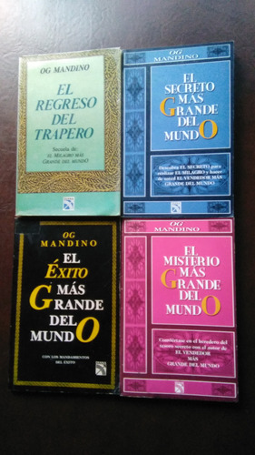 Og Mandino Libros Físicos  El Vendedor Mas Grande Del Mundo