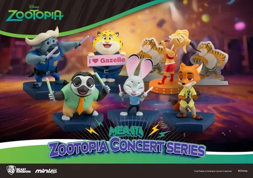 authentic) Zootopia Figure Blind Box Set (6 Pcs) | MercadoLivre