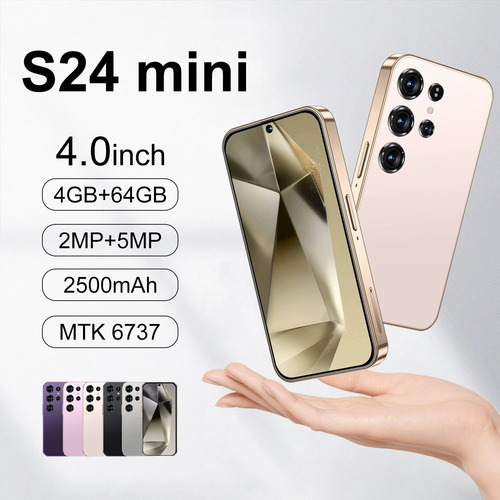 Teléfono Inteligente Android S24 Mini Todo Uno Con 2gb+16gb