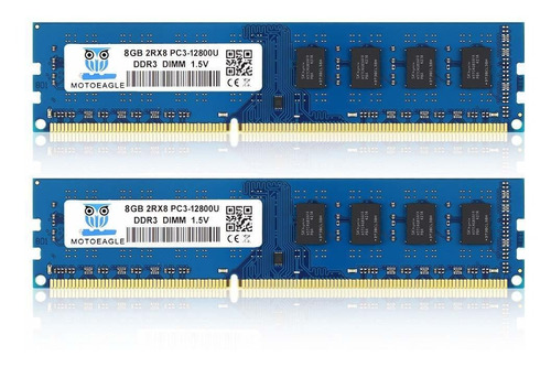 Memoria Ram 16gb Motoeagle Kit (2x8gb) Pc3 12800u