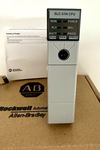 Cpu 1747-l543 C Slc 5/04 Clp Allen Bradley Com Bateria Nova