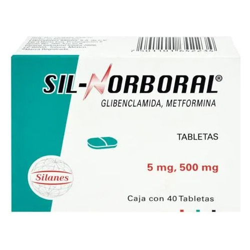 Sil Norboral 40 Tabletas 5/500mg