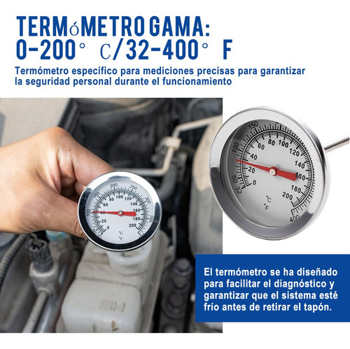 Kit De Fugas Y Purga Del Sistema De Enfriamiento 19 Piezas