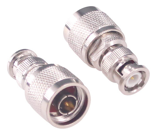 Rfaha 2 Conector Coaxial Bnc N Macho Tipo Adaptador Rf Para