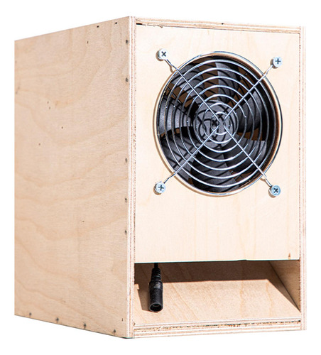 Caja De Ensamblaje De Madera De Bricolaje De Viento Pequeño