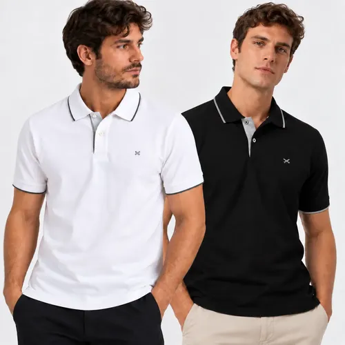 Kit 2 Camisas Polo Camiseta Masculina Hering Original Piquet