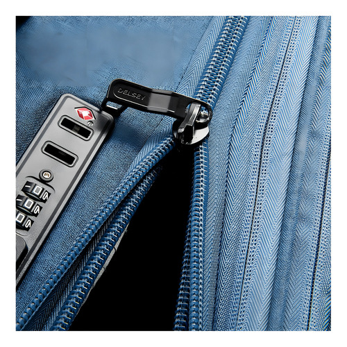 Valija Grande Expandible 79 Cm. Eco Friendly Maubert 2.0 Color Azul