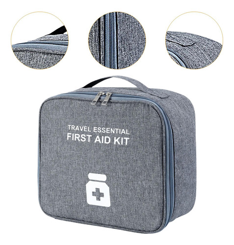 Bolsa De Almacenamiento De Medicamentos, Botiquines Gris Y L