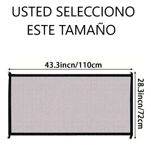 Red Malla Seguridad Niños Protección Puerta Escaleras Corral
