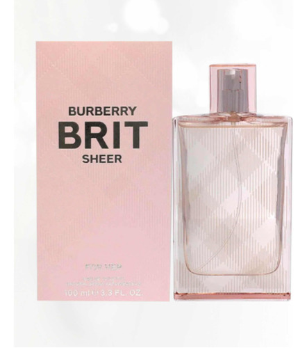 Burberry Brit Sheer For Her Eau De Toilette 100ml