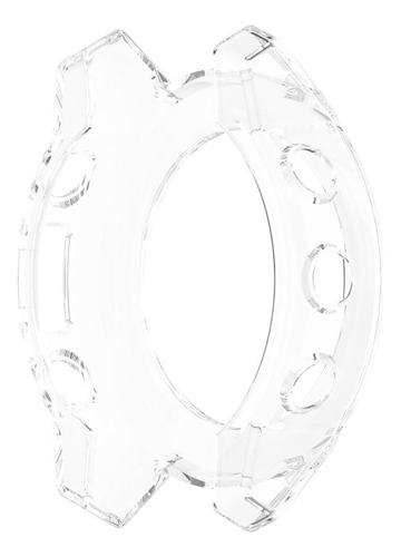 Funda De Reloj De Tpu Blanca Transparente Para Garmin Descen