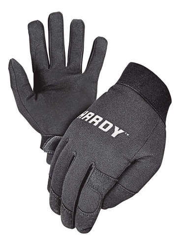 Hardy - Guantes Mecnicos De Cuero Sinttico/spandex (mediano)