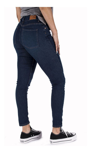 Imagen 3 de 3 de Jean Rusty Mali Azul Mujer