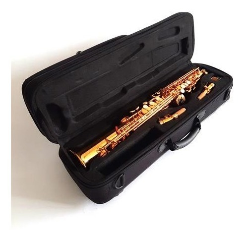 Deluxe Saxo Soprano Cuello Recto Bb Lincoln Winds Lcss-650