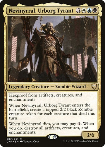 Magic Nevinyrral, Urborg Tyrant Commander Legends