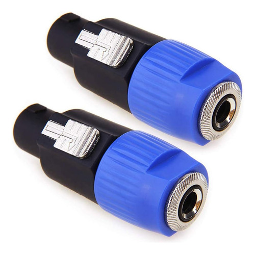 Conector Adaptador Nanyi Speakon A 1/4, Actualizado 1/4 Fem.