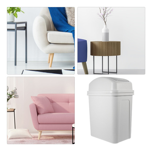 Latas De Lixo Shell Trashcan Shake Lid Lata De Lixo Com Cord