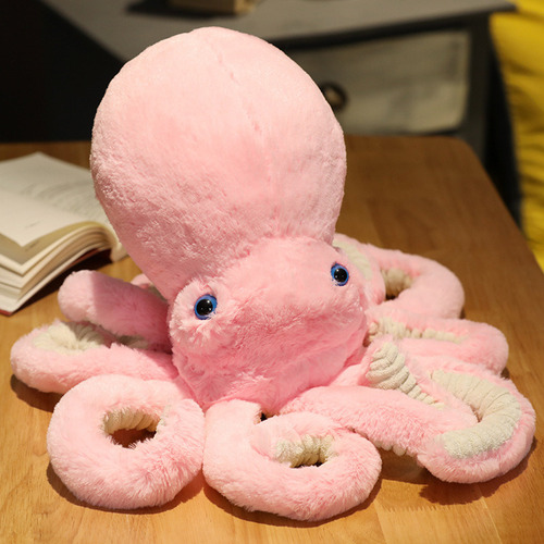 Lindo Y Divertido Pulpo Almohada Peluche Juguete Regalo 65cm