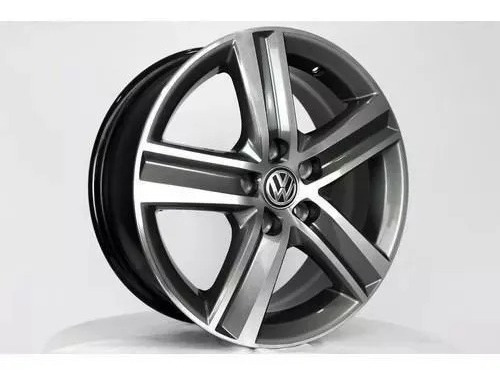 Rodas Vw Fox Highline Aro 15 (5x100) (jogo) + Bicos Grátis