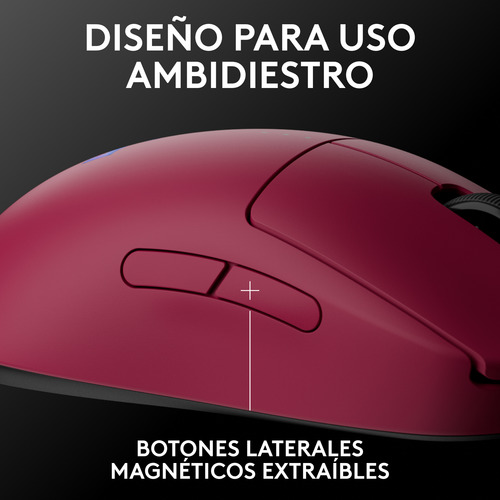 Mouse Inalámbrico Gamer Logitech G Pro 2 Lightspeed Magenta