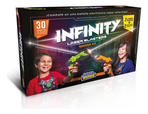 Pistola Infinity Laser Blasters (starter Kit)
