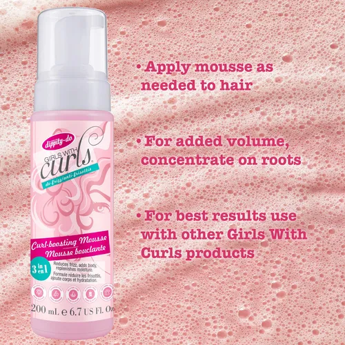Dippity Do Mousse Para Mejorar Los Rizos Para Ninas - Paquet