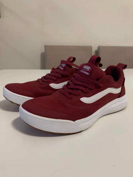 tenis vans ultrarange vinho