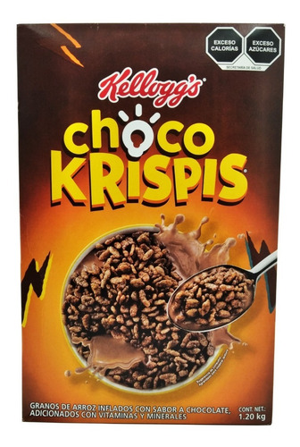 Cereal Choco Krispis Sabor Chocolate Tamaño Familiar 1.2 Kg