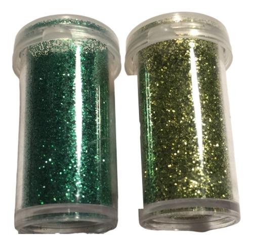 Metal Flake Frasco ( Para1/2 L) Efecto 3 D Verde Gde. M420