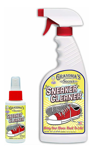 Grandma's Secret Limpiador De Tenis  Para Goma, Lona, Cu.