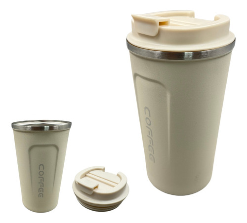 Vaso Termo Termico Metalico Para Cafe Baso Thermos Tarro