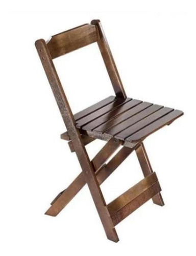 Cadeira De Madeira Dobravel Super Resistente Premium