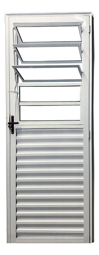 Porta Basculante 210 X 90 Branco Lado Esquerdo