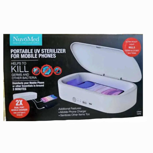 Imagen 5 de 5 de Esterilizador Portatil Uv Multiusos Teléfono Llaves Cargador
