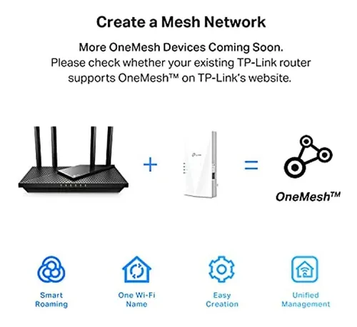 Amplificador De Internet Tp-link Ax1500 Wifi Extender (re500